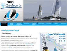 Tablet Screenshot of duocatamania.com